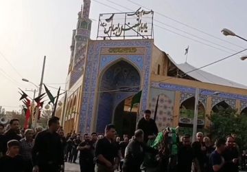 عزاداری تاسوعا و عاشورا حسینی در منطقه امامزاده بادرود