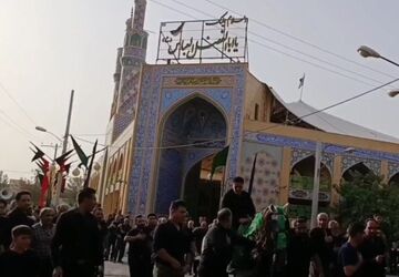 عزاداری تاسوعا و عاشورا حسینی در منطقه امامزاده بادرود