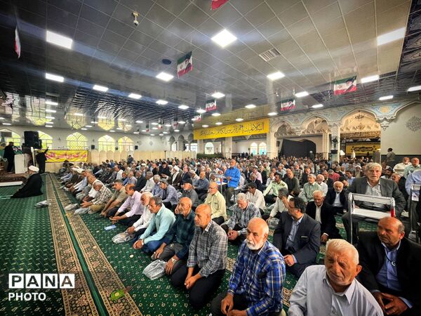 اقامه نماز عید سعید قربان در کاشمر