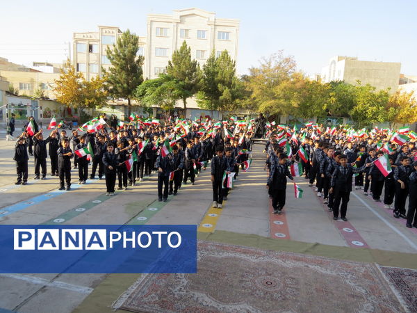 آغاز روزی پرنشاط با اجرای ورزش صبحگاهی در مدارس بجنورد 