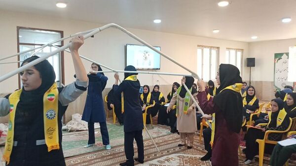پیش‌ اردوی ملی دختران استان بوشهر 