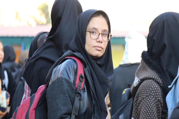 صبحگاه مدرسه شیخ مفید پاکدشت