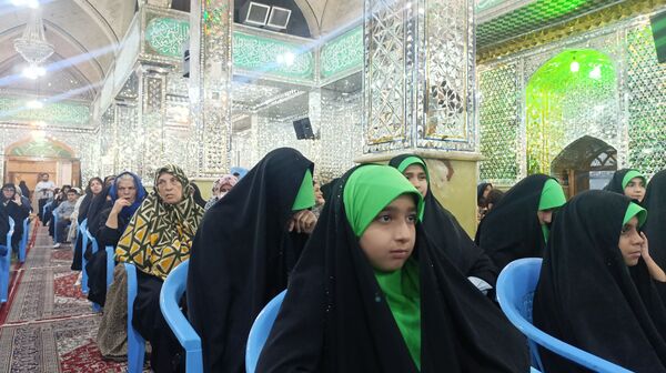 طنین جشن میلاد حضرت معصومه(س) و روز دختر در فضای ملکوتی آستان مقدس امامزاده حسن(ع)