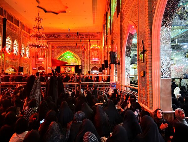 مراسم عزاداری امام حسین (ع) در شب تاسوعای حسینی 