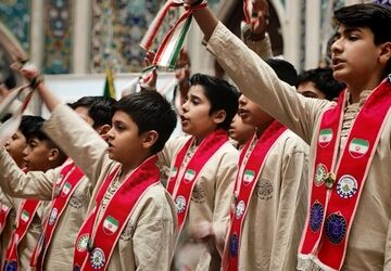 وقتی دستان کوچک حماسه ساز حضور می شوند 