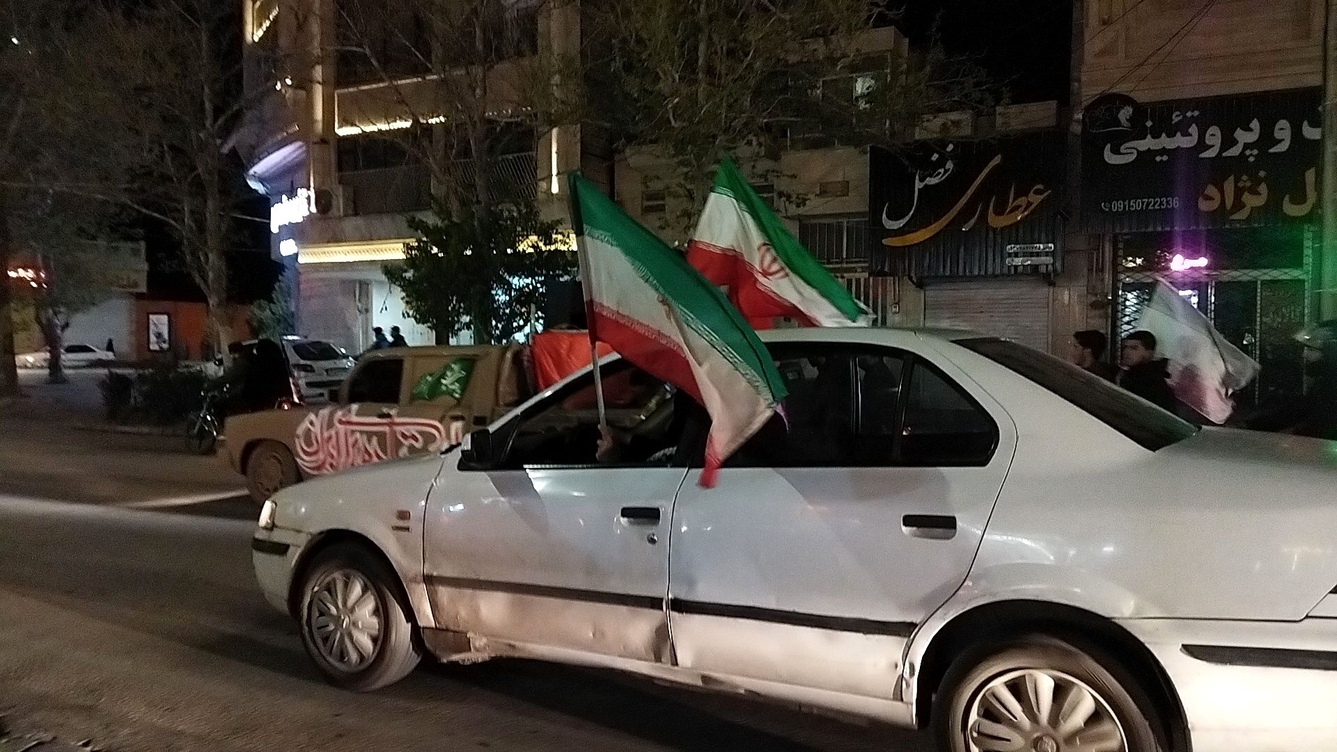 رژه ماشینی در سراسر شهر نیشابور-۳