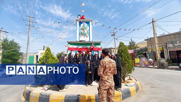 اجرای سرودهای پاتوقی به مناسبت عید غدیر خم در شهرستان مارگون