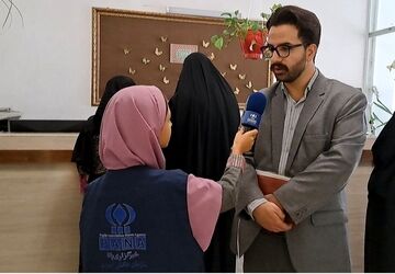 بازدید از پایگاه انتخاب رشته شهید مطهری مشهد