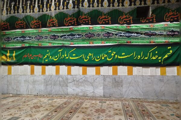 شور حسینی در شب چهارم محرم 1404 در هیات فرهنگیان ناحیه ۳ شیراز 