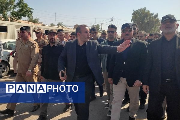 بازدید وزرای ایران و عراق از آمادگی مرزهای مشترک 