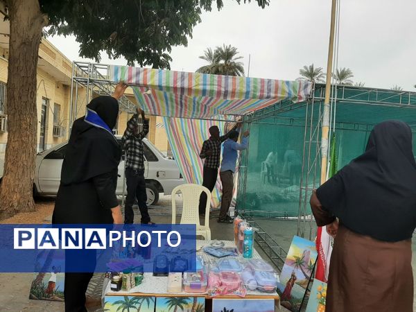 موکب سازمان دانش‌آموزی میناب در میلاد پیامبراکرم(ص)