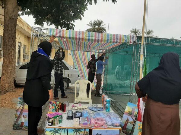موکب سازمان دانش‌آموزی میناب در میلاد پیامبراکرم(ص)