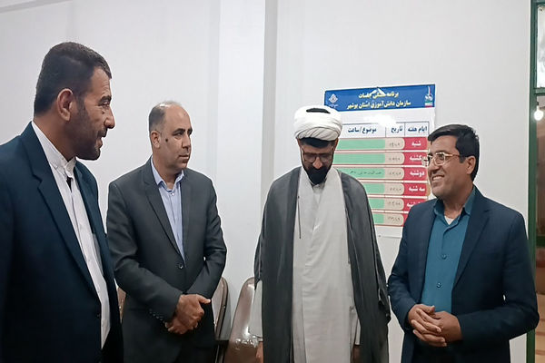 دیدار مدیرکل آموزش و پرورش استان بوشهر با همکاران و مسئولان به مناسبت عید نوروز