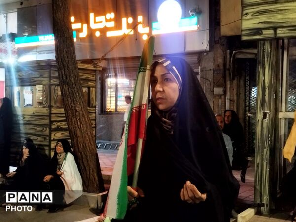 دویست و چهارمین شب از شهادت رهبر امت اسلام در حسینیه امام خمینی شهرستان نیشابور 