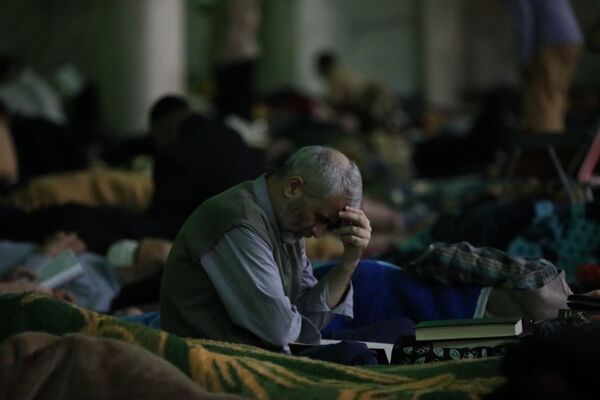 مراسم اعتکاف دانش آموزی در مسجد اعظم و مصلای قدس قم