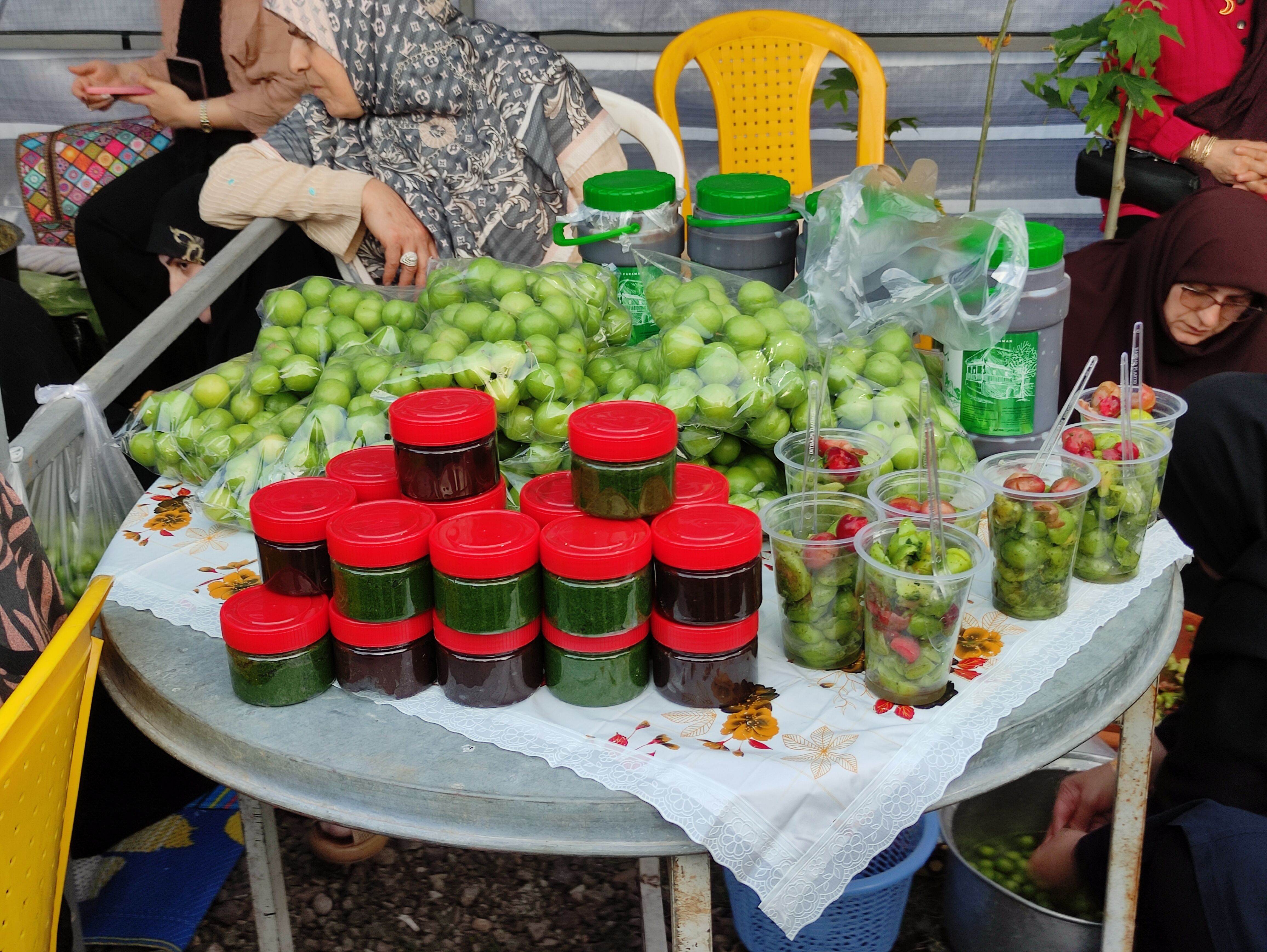 چهارمین جشنواره آلوچه در شهرستان صومعه‌سرا