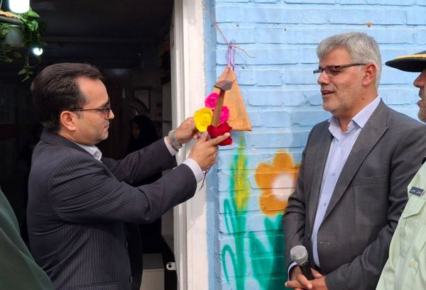 آیین نواختن زنگ شکوفه ها و جوانه ها در شهرستان خلیل‌آباد 