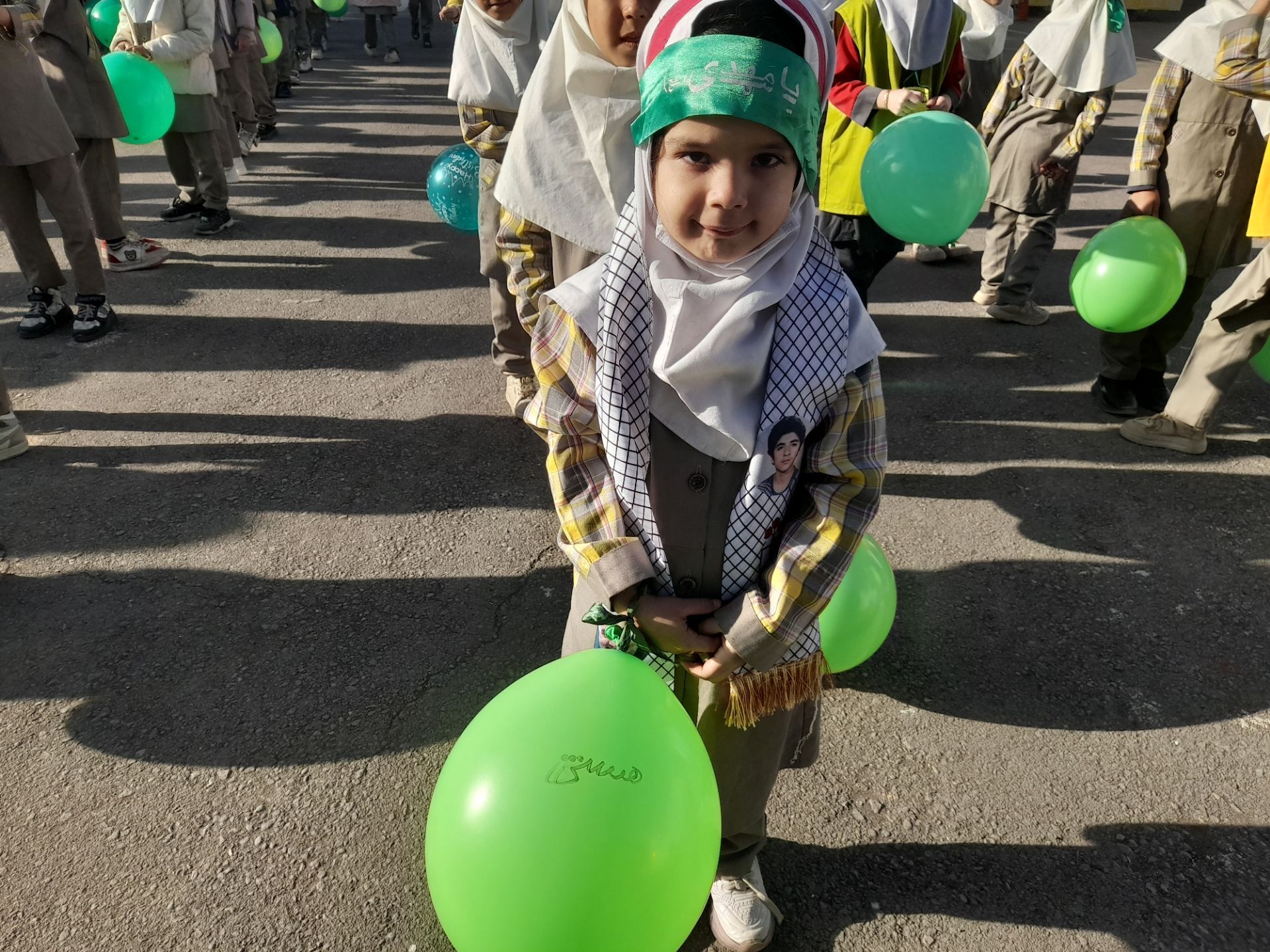 جشن نیمه شعبان در مدرسه شهید محمد حسین الیشه 