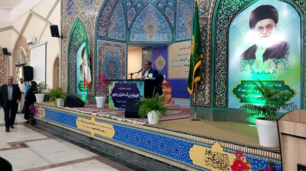 برگزاری اجتماع بزرگ دختران رضوی در شهرستان کاشمر 