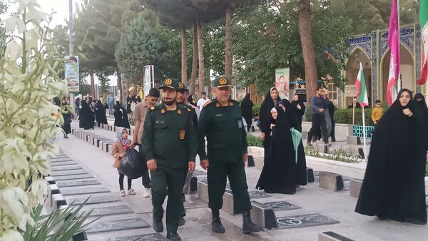 مراسم غبارروبی لاله زار شهرستان نیشابور به مناسبت گرامیداشت هفته معلم 