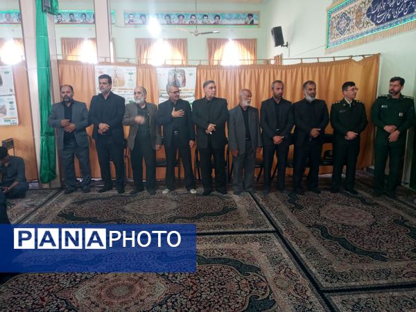 مراسم گرامیداشت شهید محسن کمالی دوست در چناران