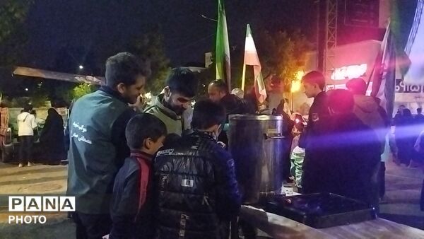 موکب  مردمی شهید مصطفی صدر زاده  در نیشابور