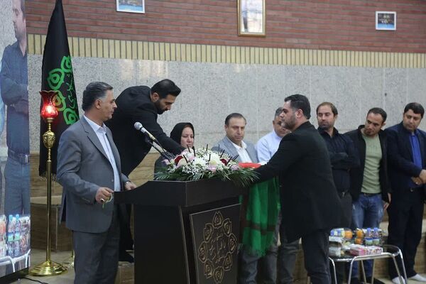 مراسم گلریزان و جمع آوری کمک‌های مردمی در زورخانه پهلوانی سیدالکریم (ع)