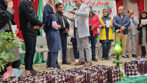 جشن ولادت حضرت علی (ع) به همت دبیرستان آسیه منطقه رضویه