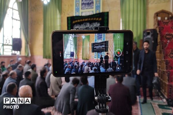 مراسم عزاداری شهادت امام جعفر صادق علیه السلام در حسینیه شهربار