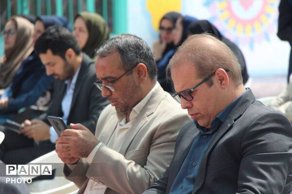آیین نواختن زنگ سپاس معلم در شهرستان سملقان