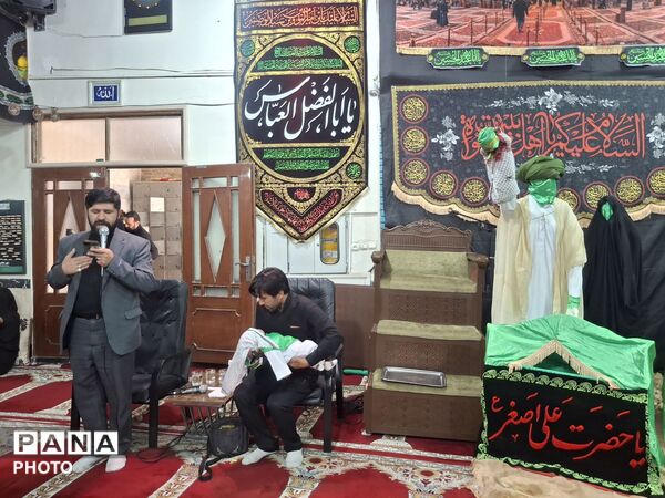 مراسم شیرخوارگان حسینی در مسجد موسی بن جعفر توس ۷۹ 