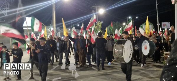 راهپیمایی گسترده در حمایت از جمهوری اسلامی ایران