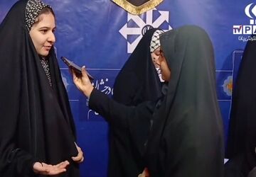 حال و هوای نوجوانان مدارس تیزهوشان قم در موکب شبهای تجمعات
