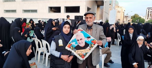 حماسه حضور مردم در حمایت از طرح نور حجاب و عفاف در مشهد