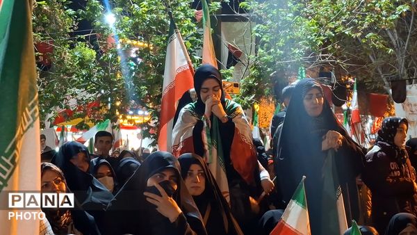 آیین وداع با پیکر دانش آموز شهید محمد حسین دهقان در قم