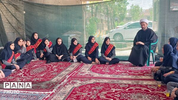 موکب «نوجوان مبارز» در فارسان؛ صحنه‌ای از بلوغ اجتماعی نسل آینده