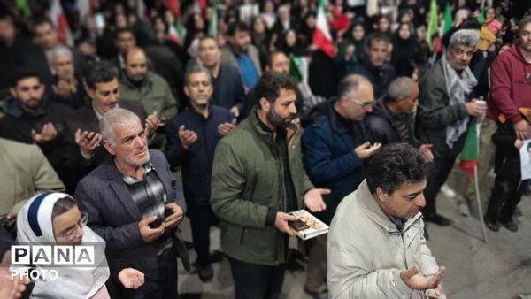 مردم کوهدشت در شب چهل وچهارمین اجتماع حماسی 