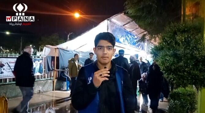 دانش آموزان شهرستان علی آباد همچنان پای کار ایستاده اند