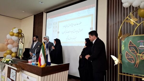 آیین تودیع و تکریم معاون سابق آموزش ابتدایی ناحیه ۶