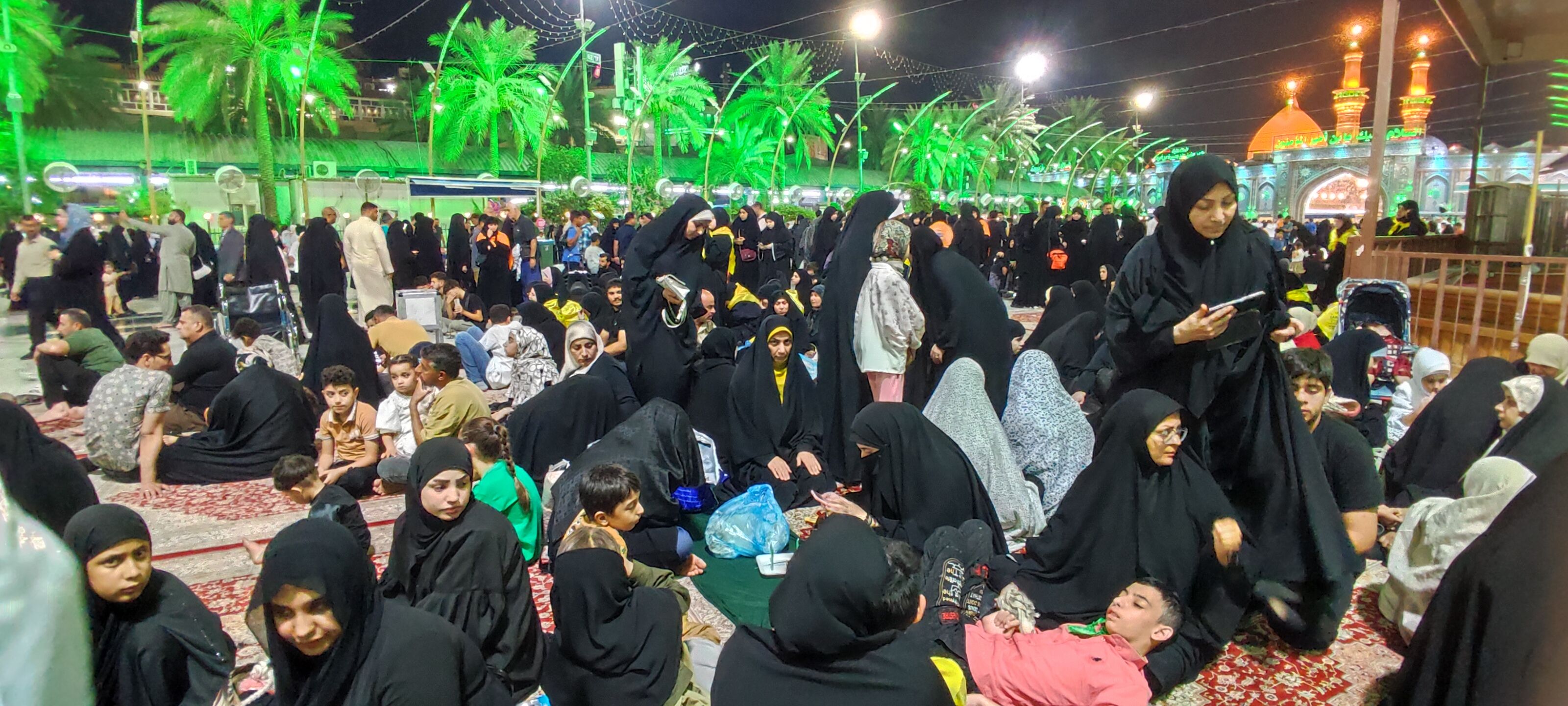 گزارش کوچکترین خبرنگار پانا از حال و هوای کربلای معلا 