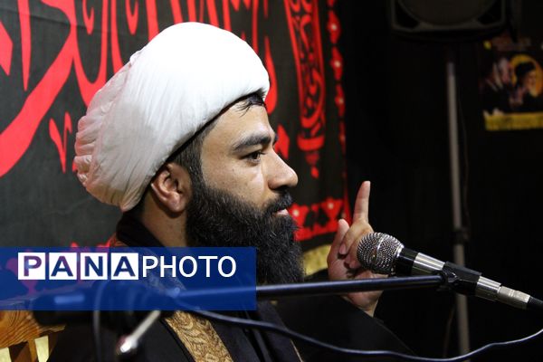 مراسم سوگواری شب هشتم محرم در هیئت انصار الحجه نیشابور 