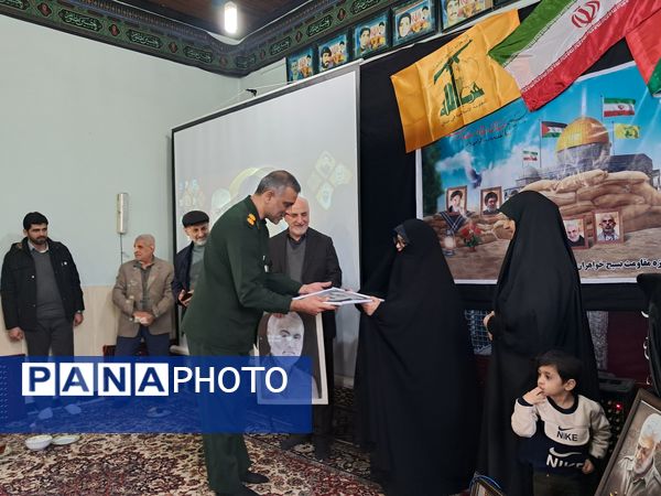 مراسم سالگرد شهادت سردار حاج قاسم سلیمانی در قائمشهر