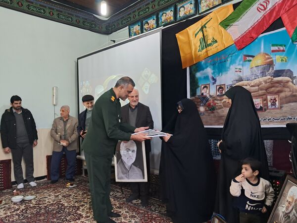 مراسم سالگرد شهادت سردار حاج قاسم سلیمانی در قائمشهر