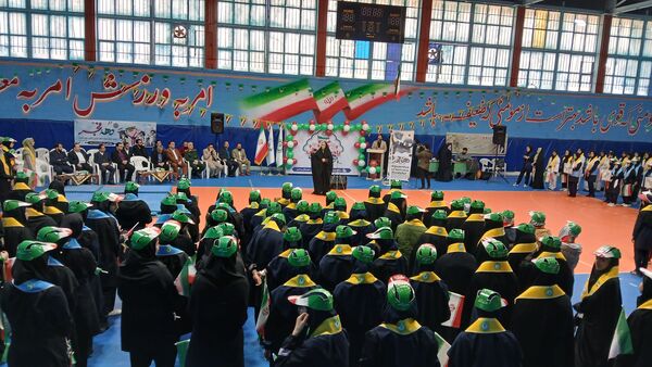  همایش دانش‌آموزی یاوران انقلاب شهرستان ورامین