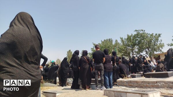 مراسم عزاداری در روز عاشورا همراه با حضور پر شور مردم روستای شوریاب