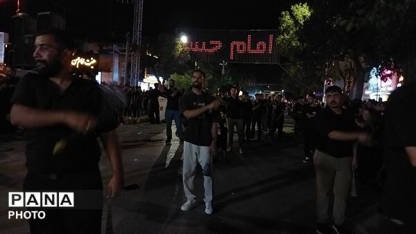 گذری بر فعالیت هیئت امام حسن مجتبی نیشابور  در شب عاشورا 