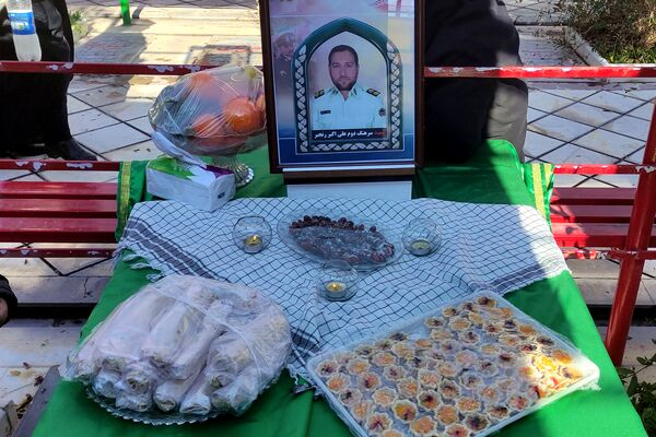 سومین سالگرد شهید علی‌اکبر رنجبر در گلزار شهدای شیراز