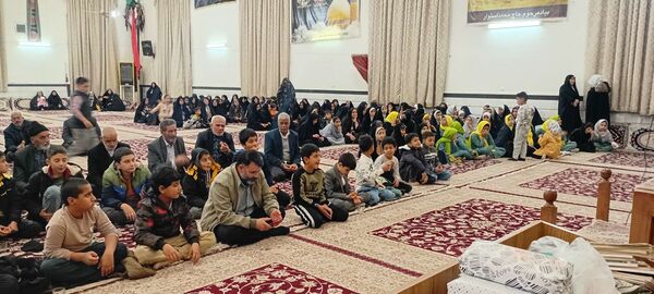 جشن میلاد حضرت فاطمه س در روستای نقاب شهرستان خلیل آباد