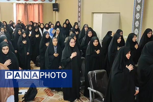 اولین گردهمایی گروه دختران حاج قاسم در شهرستان قرچک 