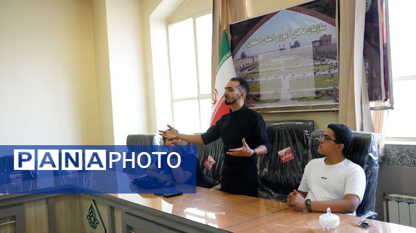  پیش اردوی دانش‌آموزان اصفهانی شرکت کننده در یازدهمین اردوی ملی تشکیلاتی در سازمان دانش‌آموزی استان اصفهان